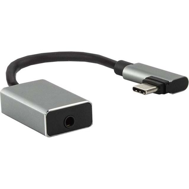 E+P Elektrik - Kommunikationstechnik-Adapter USB-C Audio Konverter CC 363 gewinkelt,3,5mm