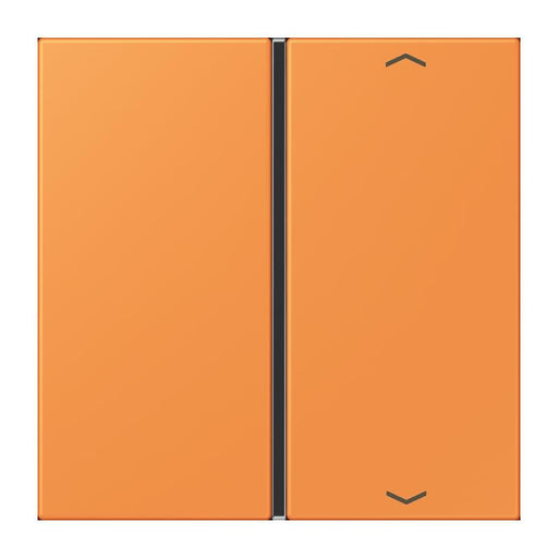 Jung - Abdeckung/Bedienelement für Installationsschalterprogramme Taste 1fach m. Pfeilsymb. LC 401 TSAP 225 orange clair