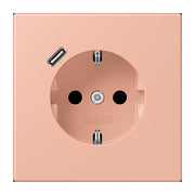 Jung - Steckdose SCHUKO Steckdose LC 1520-18C 231 rose clair (32102)