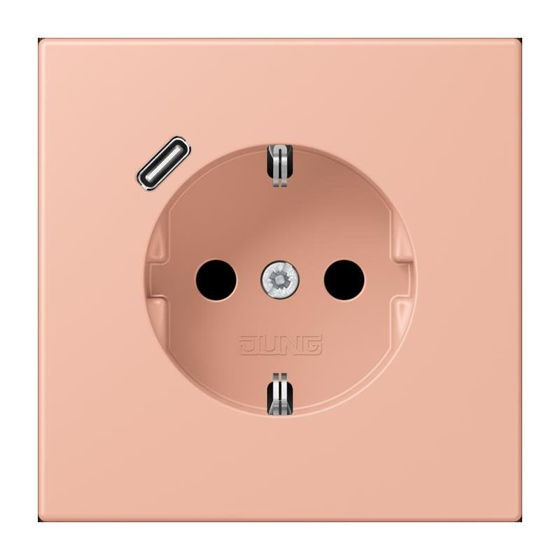 Jung - Steckdose SCHUKO Steckdose LC 1520-18C 231 rose clair (32102)