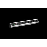 Bachmann - Mehrfachsteckdose Handwerkerleiste 6-fach 300.012 GVS m.Schalter 2m Zu