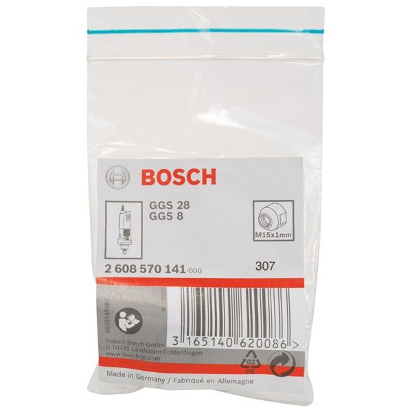 Bosch - Systemzubehör für Schleifen/Polieren (Akku/elektrisch/Druckluft) Spannmutter für GGS 2608570141 28 Professional