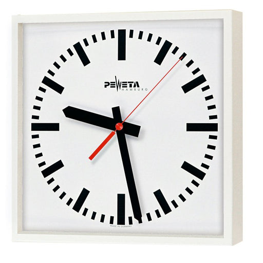Peweta - Uhr Quarz-Batterie-Uhr 41.281.421 innen,1,5V,425x425mm