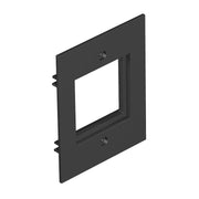 OBO Bettermann - Abdeckplatte für Einbaueinheiten Abdeckplatte T12L P15S 9011 1f Modul 45 in T12L