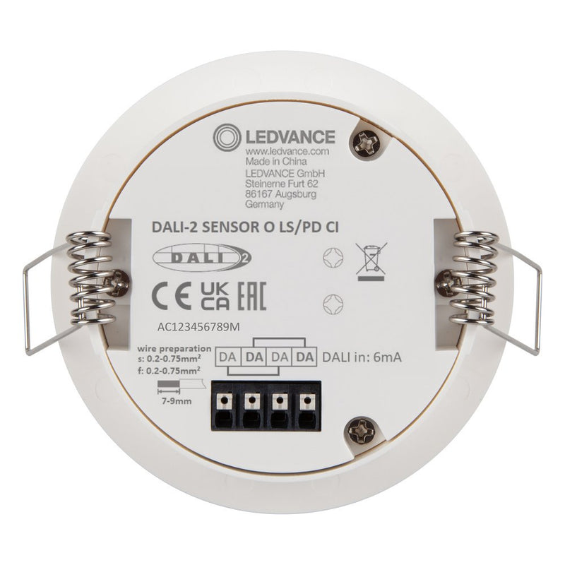 Ledvance - Lichtregelsystemkomponente Lichtsensor SENSORDALI2LSPD6IRCI