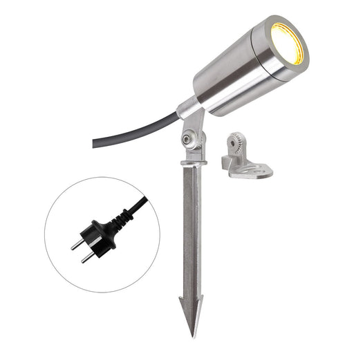 EVN Lichttechnik - Downlight/Strahler/Flutlicht V4A-LED-Spot mit Erdspieß L651023402 IP67