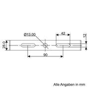 Scharnberger+Hasenbein - Downlight/Strahler/Flutlicht LED-Displaystrahler 90194 3000K 286x265x148mm