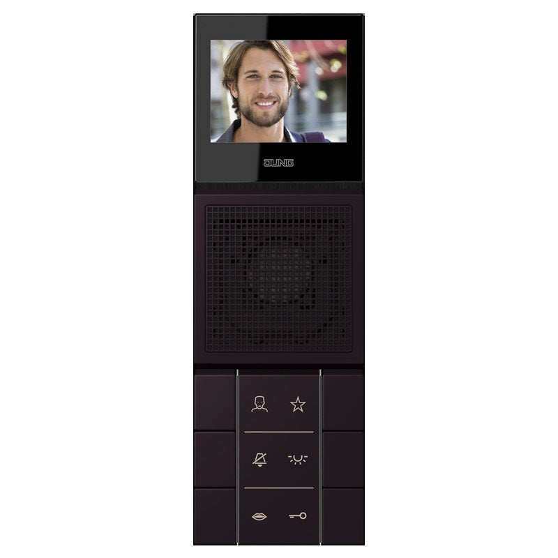 Jung - Innenstation für Türkommunikation SIB Video-Innenstation SI VI LC 627 248 LS 4320E