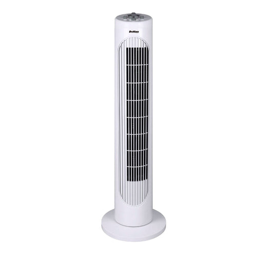 DeKon - Umluftventilator Turmventilator B 293 Stratos ws Höhe 76 cm, 50W