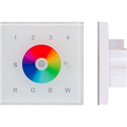EVN Lichttechnik - Funksender WIFI RGBW-Controller Panel WIFI-WPRGB+W-ws für Wandeinbau