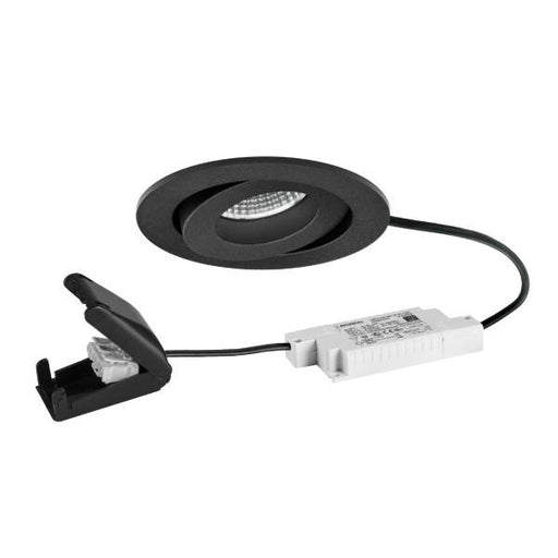 Brumberg Leuchten - Downlight/Strahler/Flutlicht LED-Einbaustrahler 230V 39477183 3000K, sw