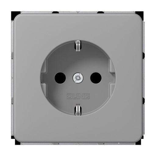 Jung - Steckdose SCHUKO-Steckdose, 16 A 250 CD 1521 GR 16 A 250 V