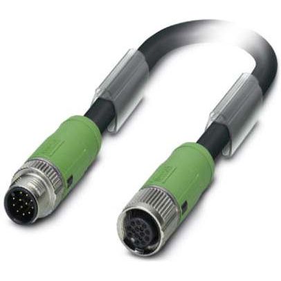 Phoenix Contact - Konfektioniertes Sensor-Aktor-Kabel Sensor-/Aktor-Kabel SAC-12P-MS #1402551 12-pol.RAL9005 3m