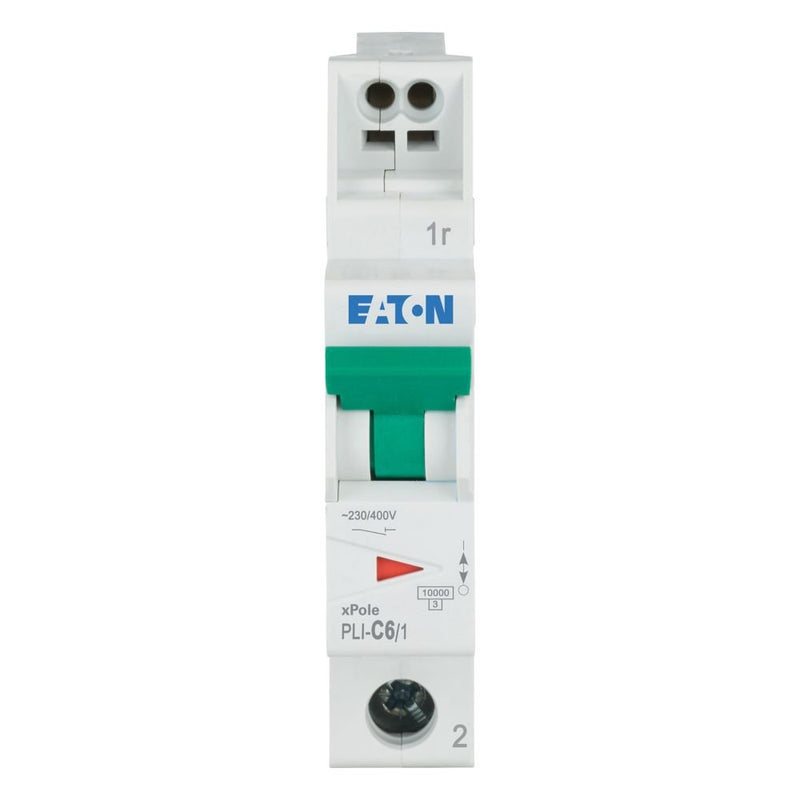 Eaton - Leitungsschutzschalter PLI-C6/1 C 6A, 1p Steckkl