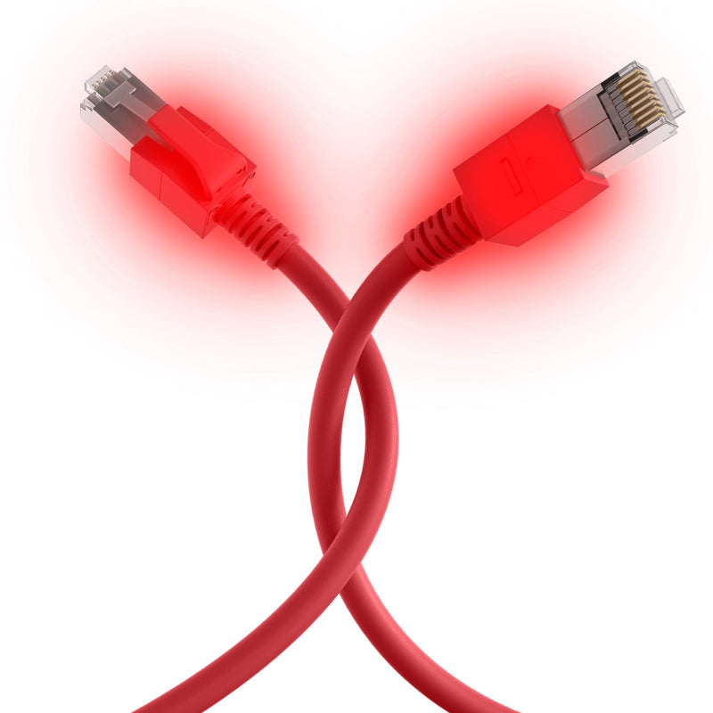 EFB-Elektronik - Patchkabel Kupfer MMC Patchkabel Cat.6a DCK1001RT.1 S/FTP, 1,0m, rot