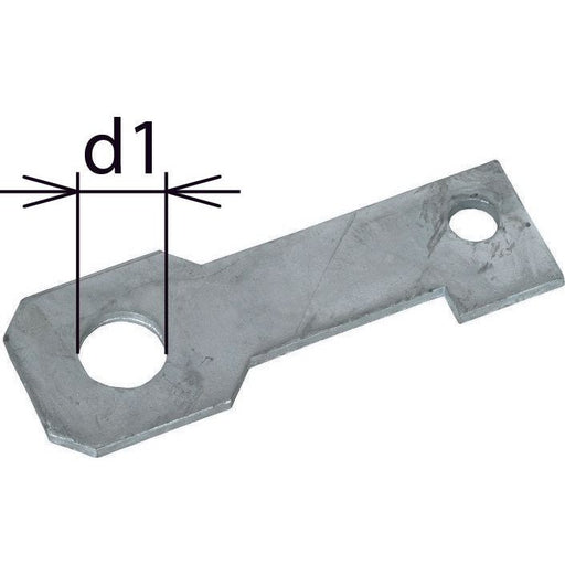 DEHN - Zubehör/Ersatzteile für Überspannungsschutz Informations-/MSR-Technik Anschlussbügel AB EXFS IF3 G 26 D=26mm f.M24