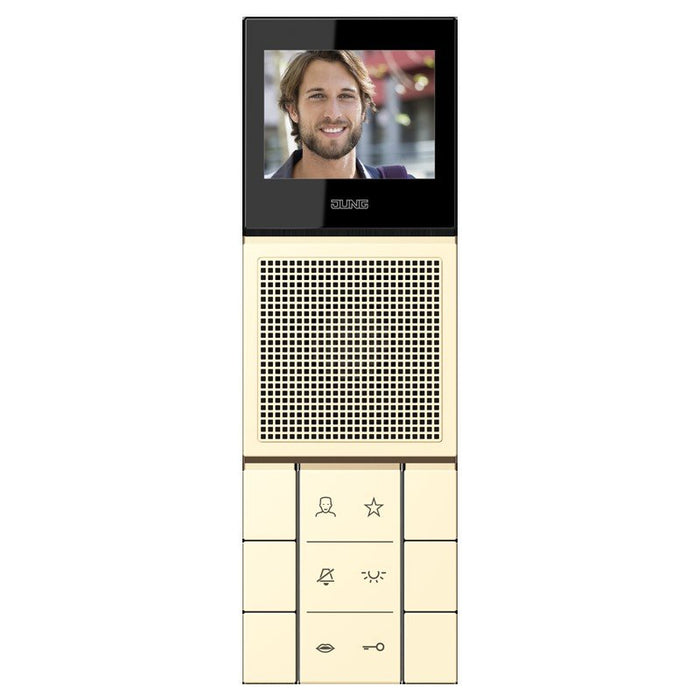 Jung - Innenstation für Türkommunikation SIB Video-Innenstation SI VI LC 627 201 LS 32001  − 1 Stück
