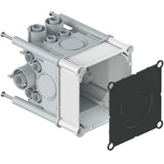 Kaiser - Dose, Gehäuse für Montage in der Wand/Decke UP-Abzweigdose 9907.21 115x115x150mm − 5 Stück