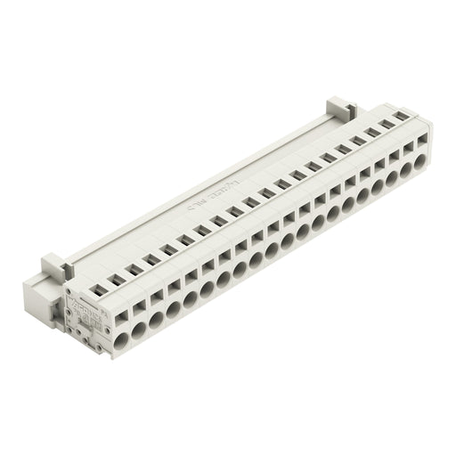 WAGO - Kabelsteckverbinder für Leiterplattensteckverbinder Stiftleiste,20-polig 721-620 Rastermaß 5mm − 10 Stück