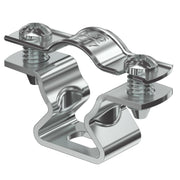 OBO Bettermann - Befestigungsschelle für Kabel/Rohre Abstandschelle ASL 733 17 ALU mit Langloch 14-17mm − 25 Stück