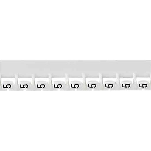 Legrand - Kabelmarkierungssystem Kennzeichnung Memocab (7) Legrand 037787 sw auf ws − 600 Stück