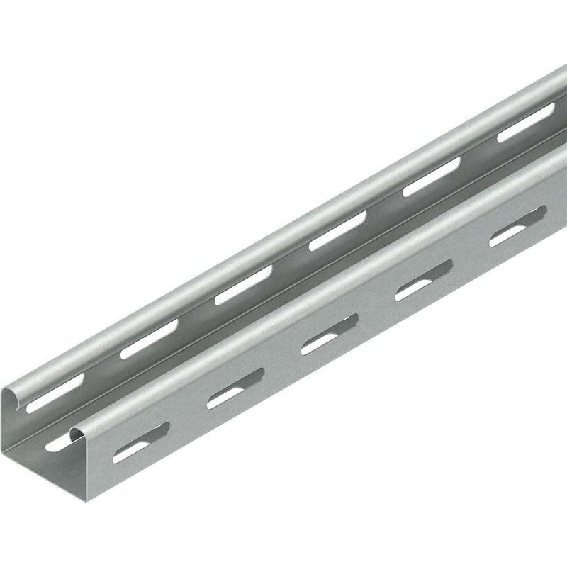 Niedax - Kabelrinne RL 50.075 F mit Verbinder − 3 Meter