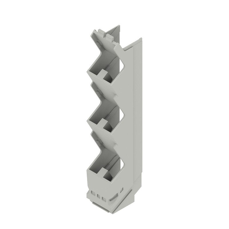 Weidmüller - Elektronik-Leergehäuse Seitenelement IP20 CH20M17 S#2554700000 verbaut Kunststoff − 12 Stück