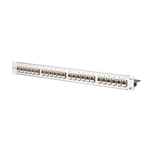 Metz Connect - Patchpanel Kupfer Patchfeld 130921-E 24x8 Cat.6A 1HE V2A