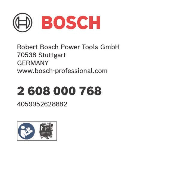 Bosch - Zubehör/Ersatzteile für Bodenpflege Fugendüse, 2608000768 40 x 40 x 194 mm