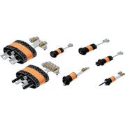 EFB-Elektronik - Komponente für Verdrahtung, Kabeleinführung und -fixierung (Gehäuse/Schaltschr.) Kabeleinführung oval FOC-MOS-2x20 2x20mm
