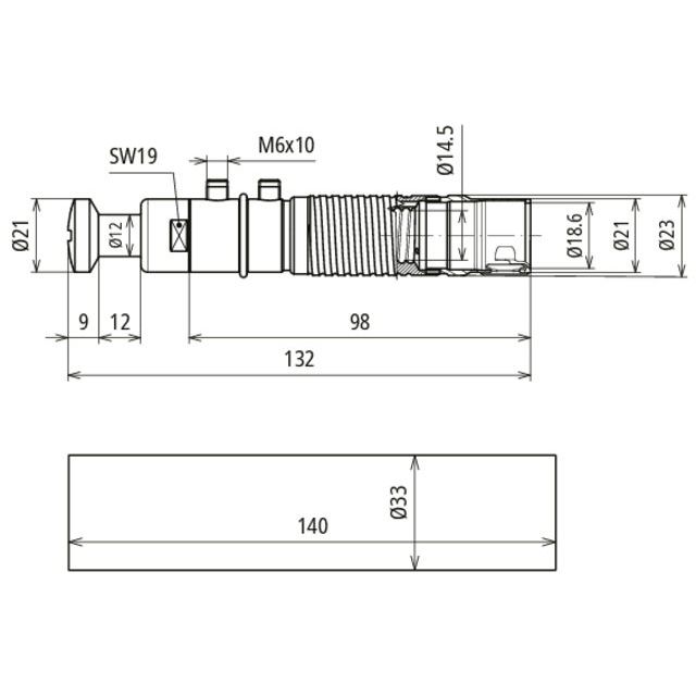 DEHN - Zubehör/Ersatzteile für Erdung und Blitzschutz ISO Anschlusselement AE ISO RIV KF#819647 − 5 Stück