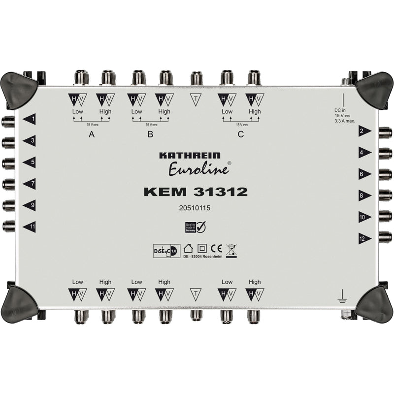 Kathrein - Multischalter KEM 31312 13 auf 12 kaskadierb