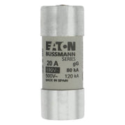 Eaton - Zylindrische Sicherung Sicherungseinsatz Nieders. CYL GG 22,#C22G20S 20A AC 690V 80kA − 10 Stück