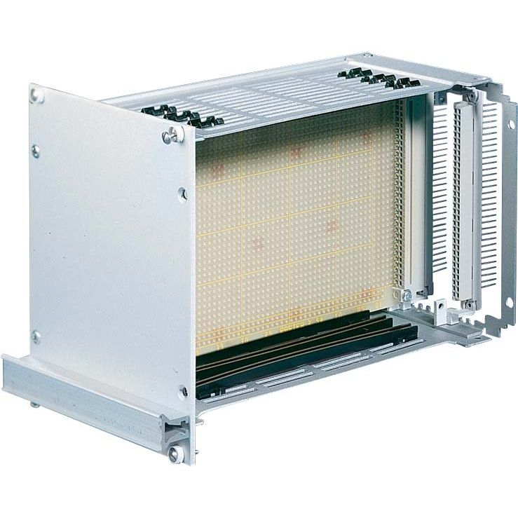 Heitec - Befestigungsteil für Baugruppe mit Rastermaß 482,6 mm (19 Zoll) Kartenführung Kassette 3606.200 (VE10) LP220