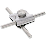 DEHN - Verbinder für Blitzschutz MV-Klemme MVK 8.10 SKM10X35V4A Rd 8-10mm
