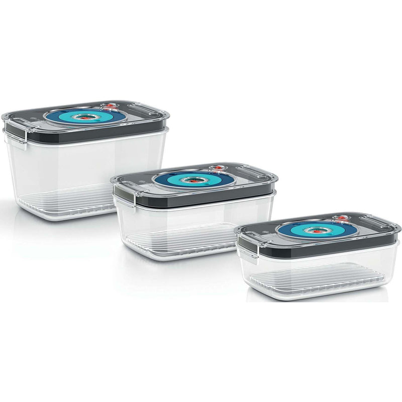 Bosch SDA - Zubehör/Ersatzteile für Kleingeräte Vakuum Frischhaltedosen MSZV0FC3 3 Boxen,f.Vaccum Sys