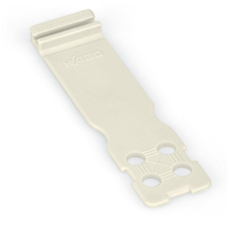 WAGO - Zubehör/Ersatzteile für Klemmen Zugentlastungsplatte 831-503 15mm breit,lichtgrau − 24 Stück