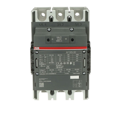 ABB Stotz S&J - Leistungsschütz zum Schalten von Wechselstrom Schütz AF265-30-22-13 100-250V AC/DC