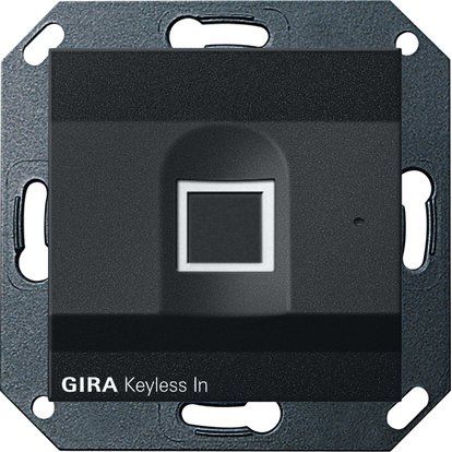 Gira - Bussystem-Zutrittskontrolleinrichtung Fingerprint Leseeinheit 2617005 Keyless In sw