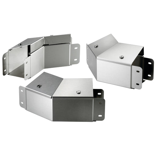 nVent Hoffman - Bogen für Kabelrinne 45 ELB FRONT COVER SLOPED CTS66EFCO45SS OUT