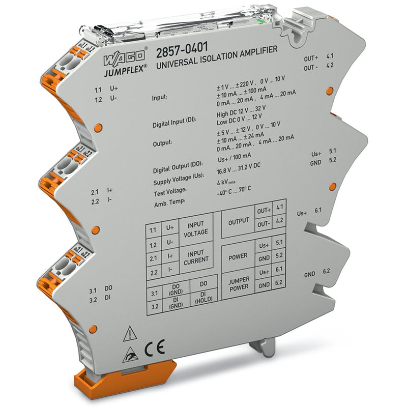 WAGO - Trennverstärker Universal-Trennverstärker 2857-401 JUMPFLEX