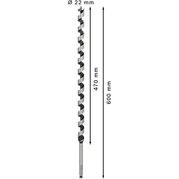 Bosch - Bohrer Holzschlangenbohrer 2608585722 PRO Wood