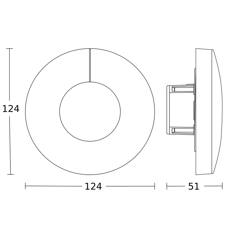 Steinel - Bussystem-Helligkeitssensor Dämmerungsschalter Light Sensor Dual R KNX UP