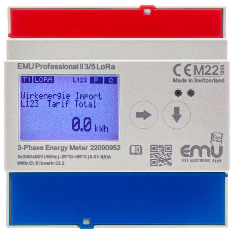 EMU Metering - Elektrizitätszähler Wandlerzähler 3ph. P21A000LO