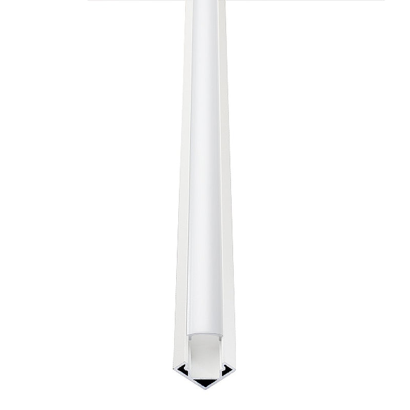 Nobile - Zubehör/Ersatzteile für Lichtschlauch/-band Alu Eck-Profil 2m 5011146812 Abdeckung opal − 1 Stück