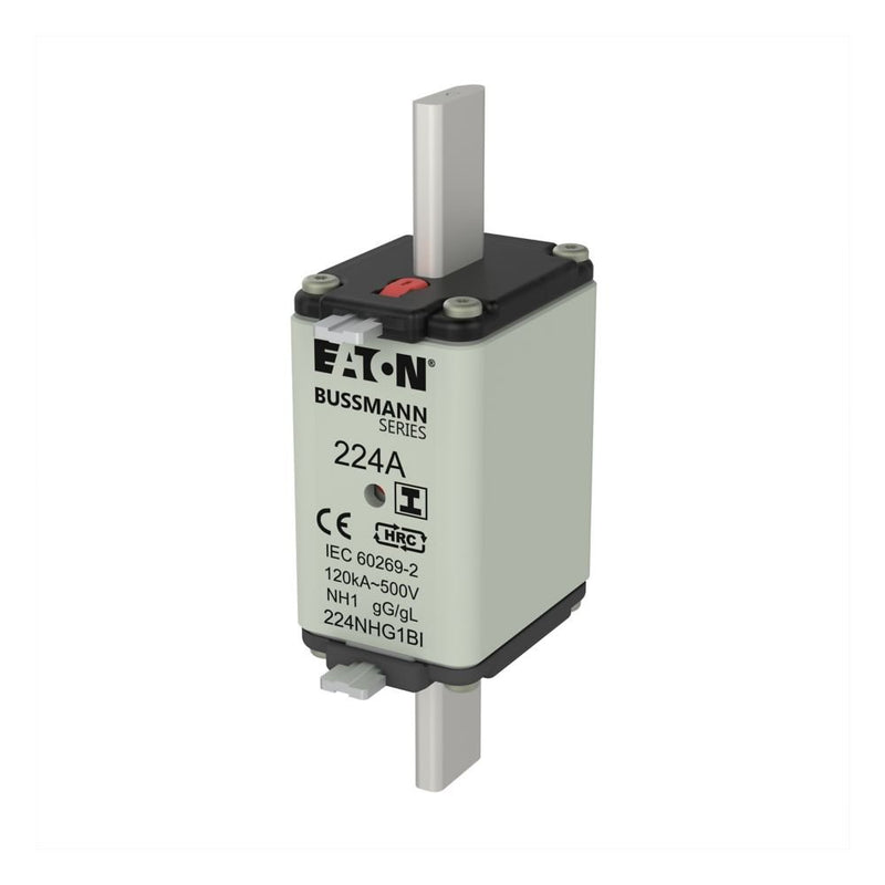 Eaton - Messersicherung Sicherungseinsatz Nieders. NH-SICHERU#224NHG1BI 224A AC 500V 120kA − 3 Stück