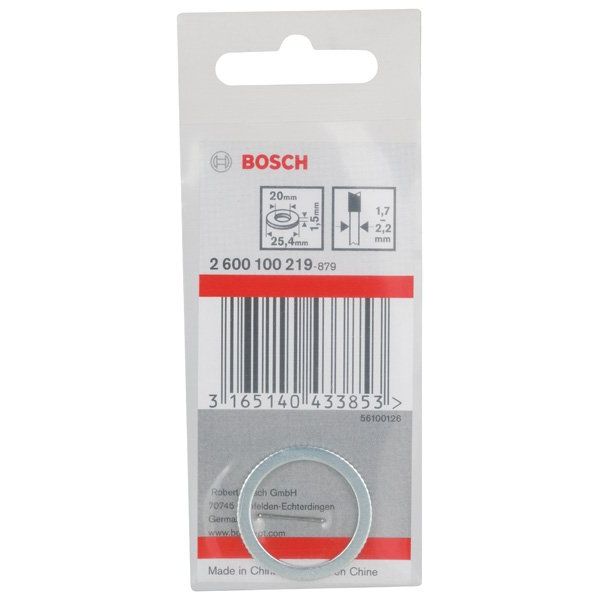 Bosch - Systemzubehör für Sägen (Akku/elektrisch/Druckluft) Reduzierring für PRO 2600100219 Kreissägeblatt 25.4