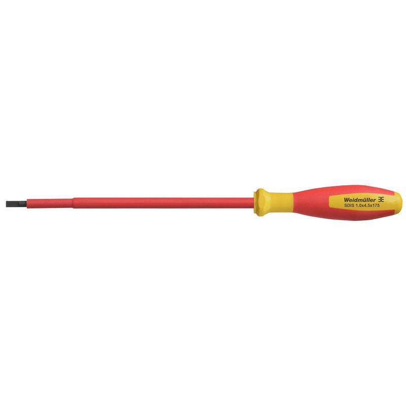 Weidmüller - Schlitz-Schraubendreher Schraubendreher SDIS 1.0X4.5X175 175 mm, Schlitz