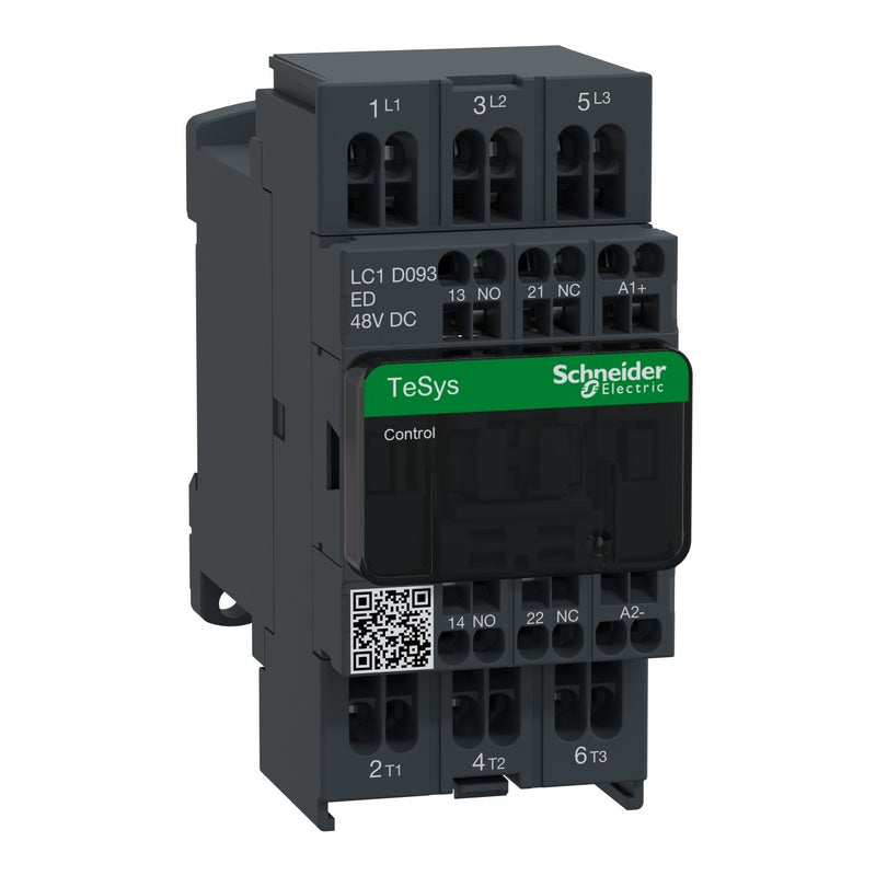 Schneider Electric - Leistungsschütz zum Schalten von Wechselstrom Leistungsschütz LC1D093ED 3-polig, 1S, 1Ö