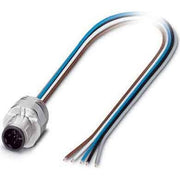 Phoenix Contact - Rundsteckverbinder, feldkonfektionierbar (Industriesteckverbinder) Einbausteckverbinder SACC-EC-MSB #1520026 Sensor-/Aktor-Wandd.